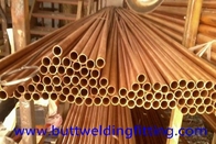CuNi90/10 Copper Nickel Tube / Straight Copper pipe CuNi 90/10 6 - 12m Length