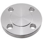 Round Durable Forged Fittings And Flanges ASME B 16.5 Standard Silver Color