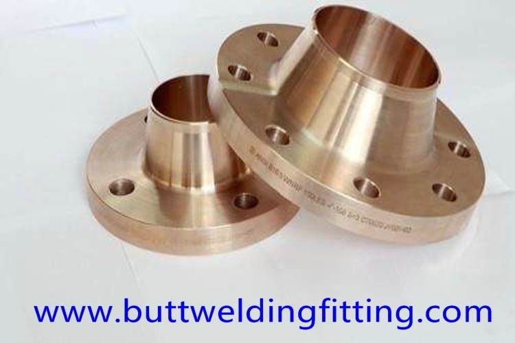 SCH60 B16.9 12'' Forged Steel Flanges Copper Nickel 90/10 WN Flange150lb to 2500lb FF