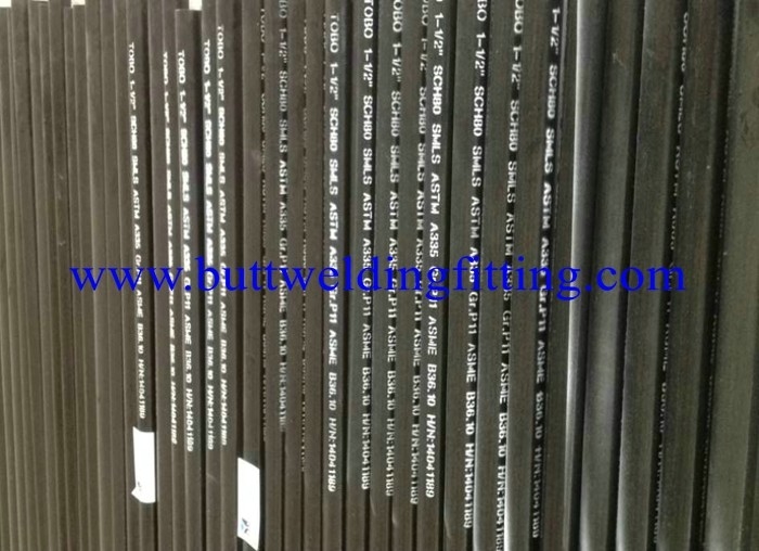 Plain End API Carbon Steel Pipe DIN 1629 St52.4, St52, DIN 17175 15Mo3, 13CrMo44