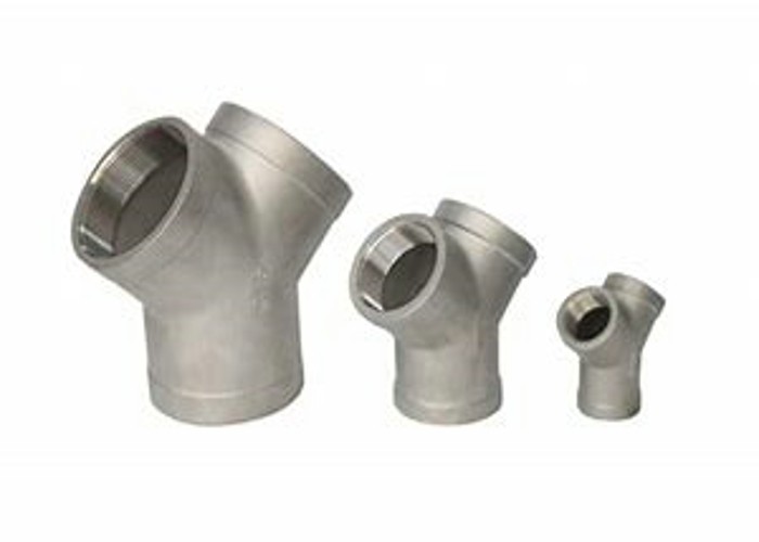 Duplex Steel Forged Pipe Fittings Equal Tee ASTM A815 UNS S31803 ANSI B16.9