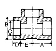 ฟอร์จฟิตติ้งท่อเหล็กหัวหกเหลี่ยม ANSI B16.11 ASTM B564 UNS N10665