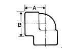 ฟอร์จฟิตติ้งท่อเหล็กหัวหกเหลี่ยม ANSI B16.11 ASTM B564 UNS N10665