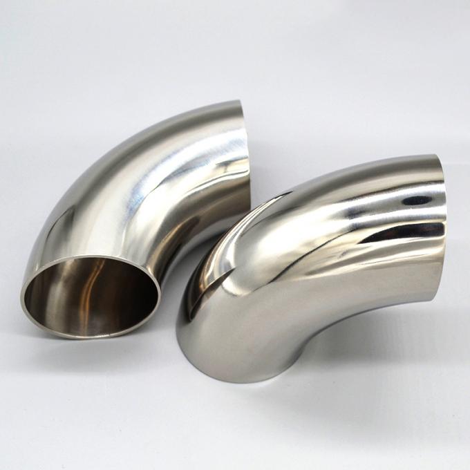 ข้องอสแตนเลส 90 องศา ข้องอ 4 นิ้ว sch40 รัศมียาว 4