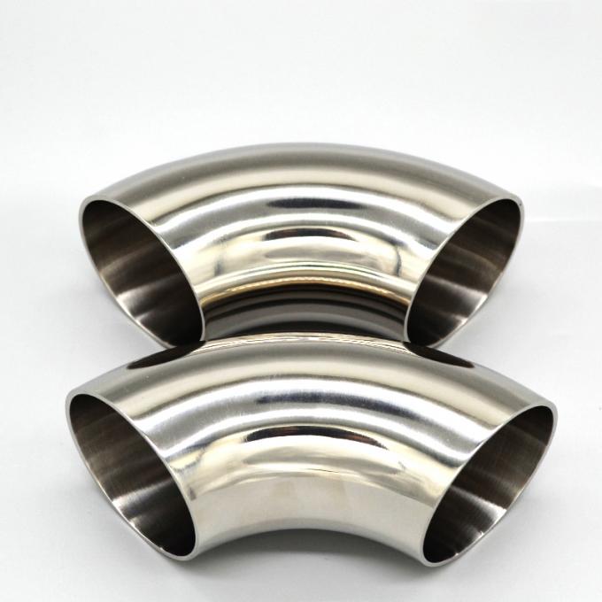 ข้องอสแตนเลส 90 องศา ข้องอ 4 นิ้ว sch40 รัศมียาว 5