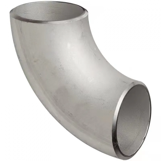 90 องศาไม่มีรอยต่อ Hastelloy C276 ข้อต่อท่อข้อศอกข้อศอกโลหะผสมนิกเกิล 3