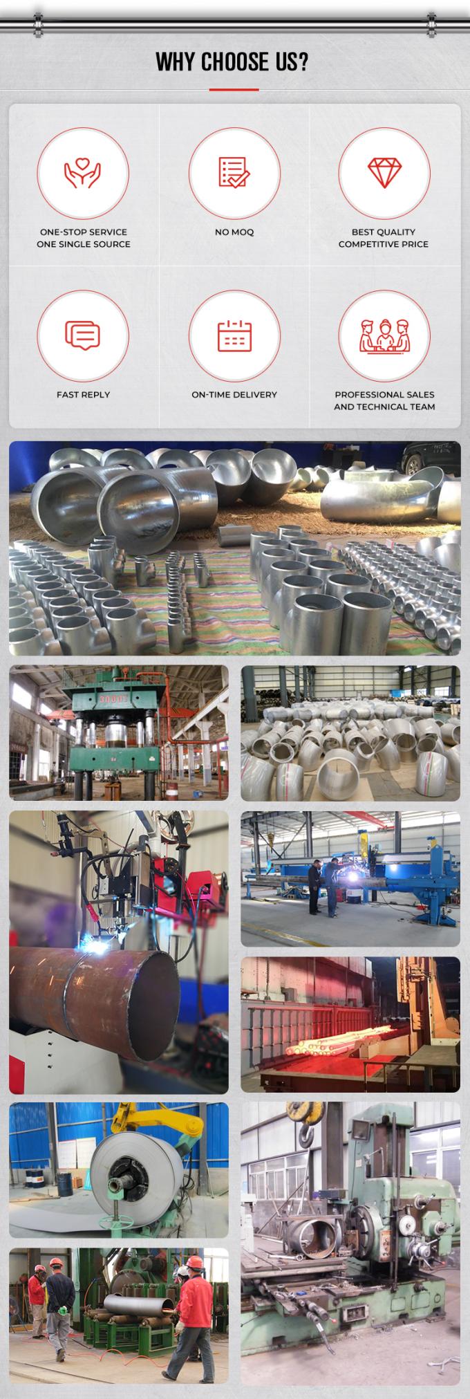 เชื่อม 1/2 "-48" ASME B16.9 ASTM B366 Hastelloy B2 UNS N10665 AlloyB2 Barred Tee 2