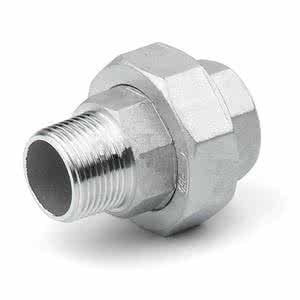 Tube Fitting สแตนเลส 316 Swagelok Compression Fitting สายเชื่อมตัวผู้ที่มี Twin Ferrules สายเชื่อมเครื่องมือสหภาพ 1