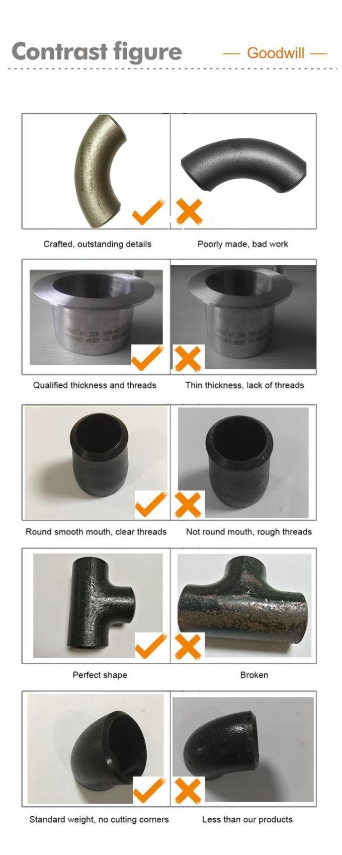 ASTM สแตนเลสสแตนเลส 304L 304H 316H ท่อบิด 180D 6 INCH SCH40S SS316Ti 2