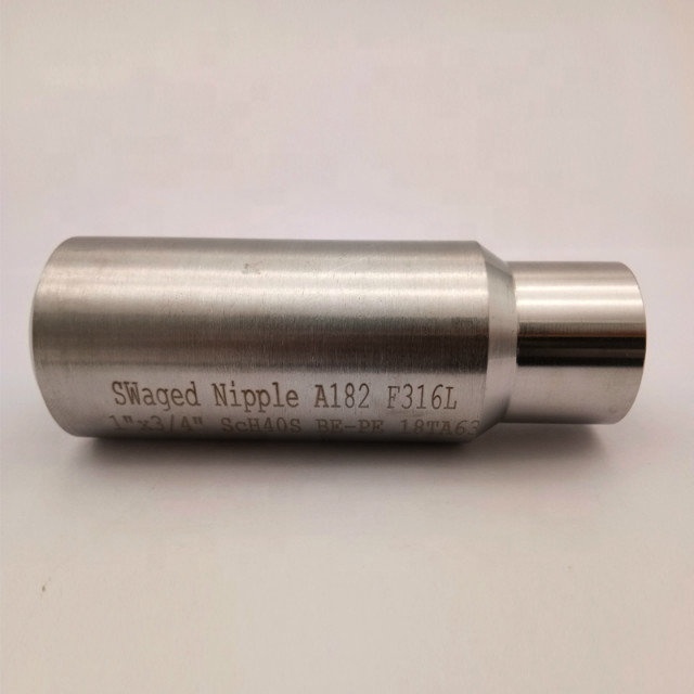 METAL ASTM A312 TP316L สายพัดลมกลาง สายพัดลมปลาย BLE*PSE สายพัดลมปลาย 5