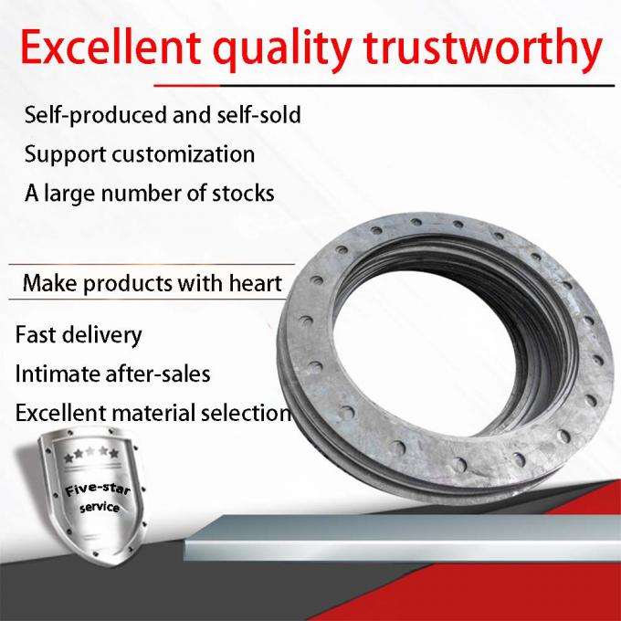สามารถปรับแต่ง ANSI B16.5 สแตนเลสคาร์บอน สแตนเลส SS304 / 316 WN Flanges สายเชื่อมต่อท่อสําหรับการติดตั้งท่อ 2
