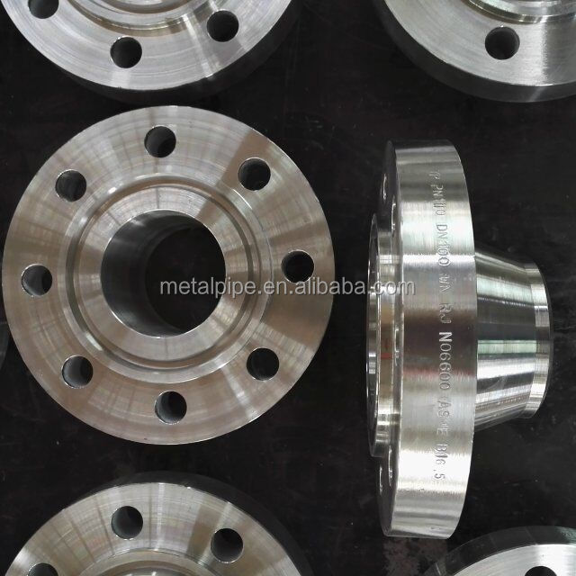 GOST 33259 ประเภท 11-B DN250 ประเภท 600 ASTM B564 UNS N06625 Inconel 625 แฟลนส์คอผสม ASME B165 3