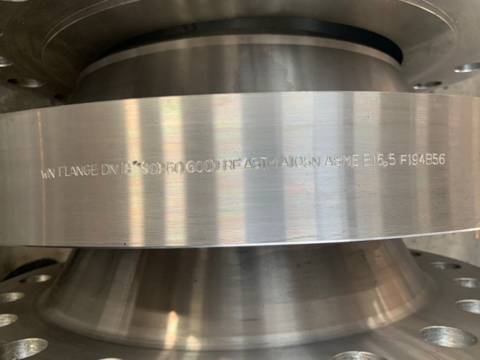 GOST 33259 ประเภท 11-B DN250 ประเภท 600 ASTM B564 UNS N06625 Inconel 625 แฟลนส์คอผสม ASME B165 7