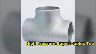Super Duplex S39277 Barred Tee ฟิตติ้งแรงดันสูง