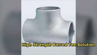 ข้อต่อท่อ Super Duplex Steel Barred Tee ASME B6