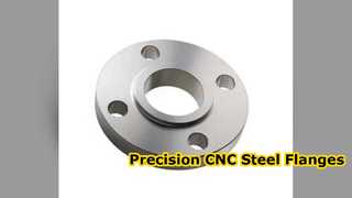 หน้าแปลนเหล็กคาร์บอนปลอมแปลงแบบกำหนดเอง CNC Machined