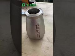 ASME B16.9 ตัวลดศูนย์กลางสแตนเลส 304 / 316L ข้อต่อท่อเชื่อมชนแบบไม่มีรอยต่อ