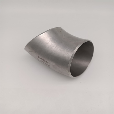 Sanitary Short Radius 45 Degree Elbow Welding Pipe Stainless Steel