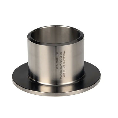 TOBO Titanium UNS R52400 Fittings for Oil and Gas Pipe Connection 6 Inch Material Options Stub End