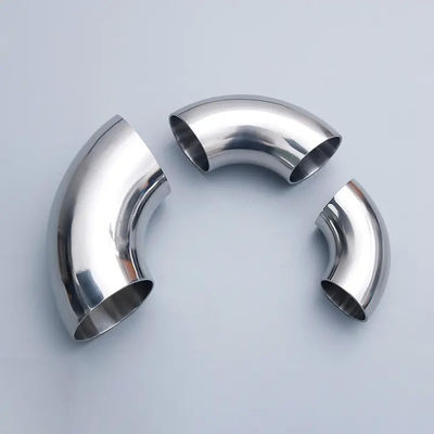 BW LR 180 Degree Stainless Steel Elbow 304 316l Stainless Steel Butt Weld Fitting