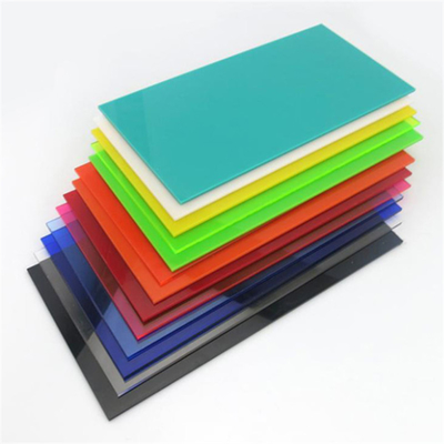 Glossy Acrylic Casting Sheeting 1mm-50mm Thickness 80-100 Times Of Ordinary Glass Impact Strength