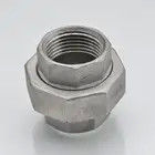 METAL Class150 Union Fitting Stainless Steel Pipe Fitting Threaded Flat Union SS304/316 Union