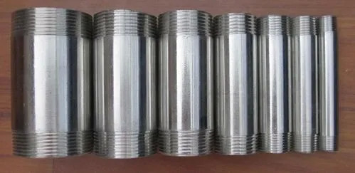 METAL 2205 Alloy Steel 3/4inch STD 80MM 100MM Length 3000# 6000# Forged Fittings Thread Pipe Nipple