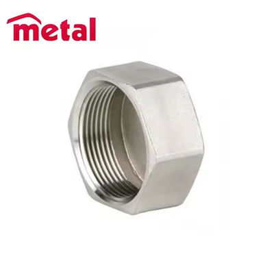 THD Hex Cap Threaded Fitting Forged Pipe Fitting NPS 1/8" -NPS 4"  ASTM A105 ASTM A182 F304/F304L, F316 ASME B16.11ASTM A105/A182/A350