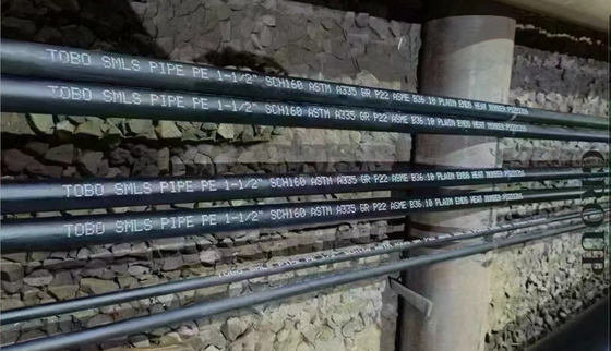 Ultrasonic Test Carbon Steel Pipelines with BE End Durable and Long-Lasting