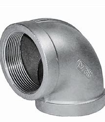 Forged 314L Stainless Steel Elbows Threaded Elbow ASME B16.11