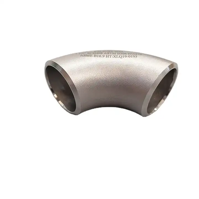 304/316SS Seamless 90° Long Radius Elbow Butt Welding Pipe Fitting ASME B16.9