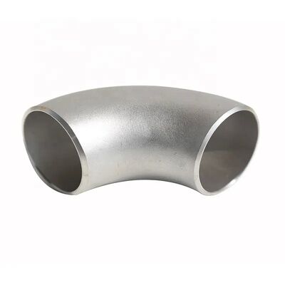 304/316SS Seamless 90° Long Radius Elbow Butt Welding Pipe Fitting ASME B16.9