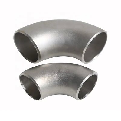 304/316SS Seamless 90° Long Radius Elbow Butt Welding Pipe Fitting ASME B16.9