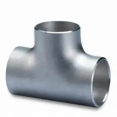 Stainless Steel Barred Tee Butt Weld ASME B16.9 SCH 80 Corrosion Resistant for Industrial Use