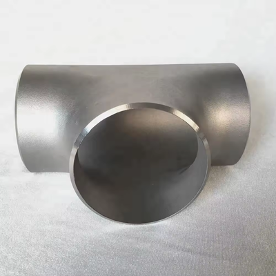 Customized 316L Stainless Steel Equal Tee, Anti-Corrosion Pipe Fitting for Chemical Plant