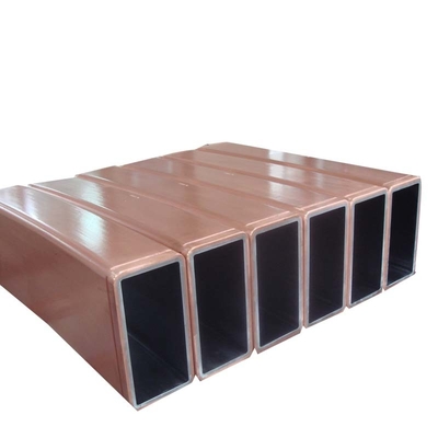 copper nickel pipe price square tube Copper mould tube