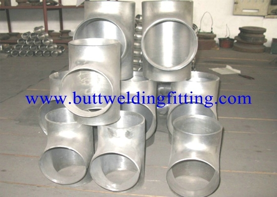UNS S31803 Seamless / Welded Duplex Stainless Steel Equal Tee ASTM A815
