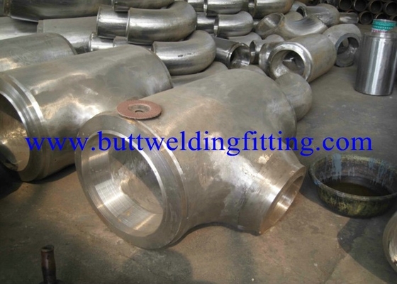 Stainless Steel Equal Tee Butt Welded Pipe Fittings Inconel 625 / NO6625 / NS336 / 2.4856