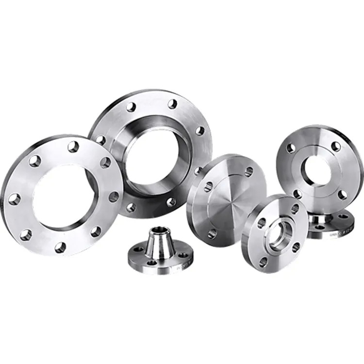 Oem Manufacturers Custom Carbon Steel Titanium Stainless Steel 304 Weld Neck Flange