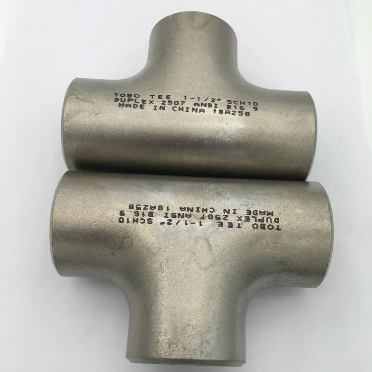 304 Stainless Steel Tee Forged Butt Weld Fittings Reducing Tee Three Ways Hot Sale