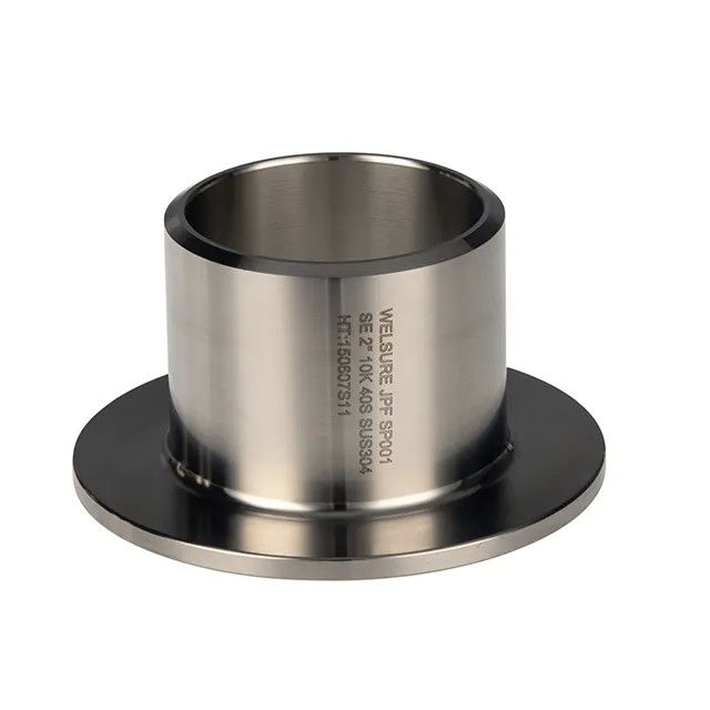 Metal C70600 Pipe Fittings EN10992-1 TYPE36 Lap Joint Flange Stub End CUNI 9010