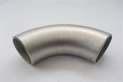 Rounding Polished 90° Threaded Connection for Industrial Pipework ISO Certified