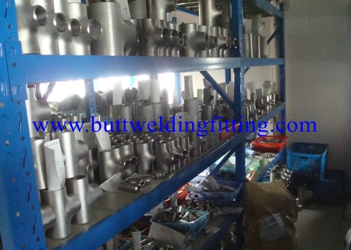 UNS S31803 Seamless / Welded Duplex Stainless Steel Equal Tee ASTM A815