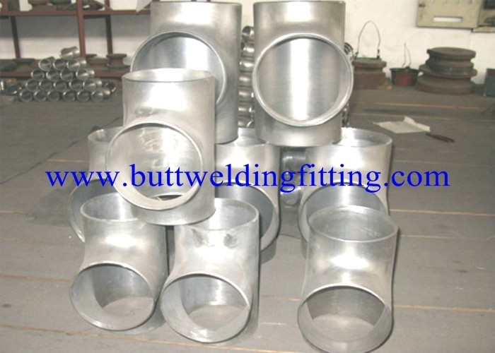 UNS S31803 Seamless / Welded Duplex Stainless Steel Equal Tee ASTM A815