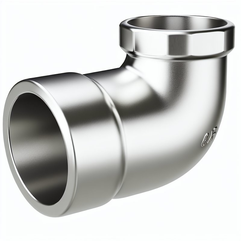 Hygienic Surface Finish And Pressure Resistance Stainless Steel Elbow For Food And Pharmaceutical