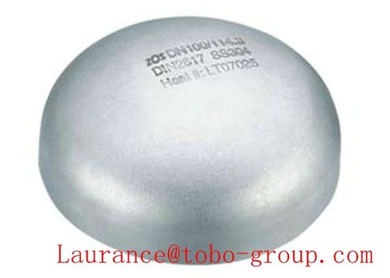 ฝาปิดท่อเชื่อมชนอบอ่อน 316L SCH80 ASME B16.9 DN100