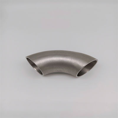 90 Degree Stainless Steel Sliver Elbow Butt-Welding 180D Long Radius Bend