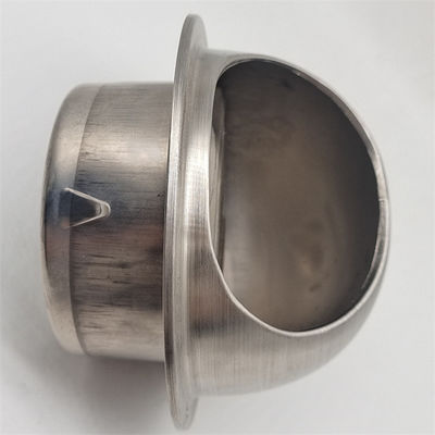 4 Inch Air Vent Cap Cover Stainless Steel Round Kitchen Wall Exhaust Waterproof Ventilation Mushroom Pipe