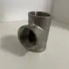High quality 304 / 316L stainless steel reducing/equal tee internal thread threaded tee pipe fittings