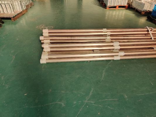 Steel Pipe Copper Nickel Alloy Seamless Distiller Tubes CuNi 90/10 Straight Copper pipe